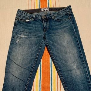 Paige “Skyline Ankle Peg” Jeans
